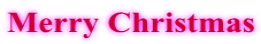 Merry Christmas